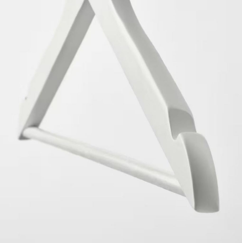 Amazon.co.jp: 木製ハンガー ホワイト 16本セット IKEA BUMERANG