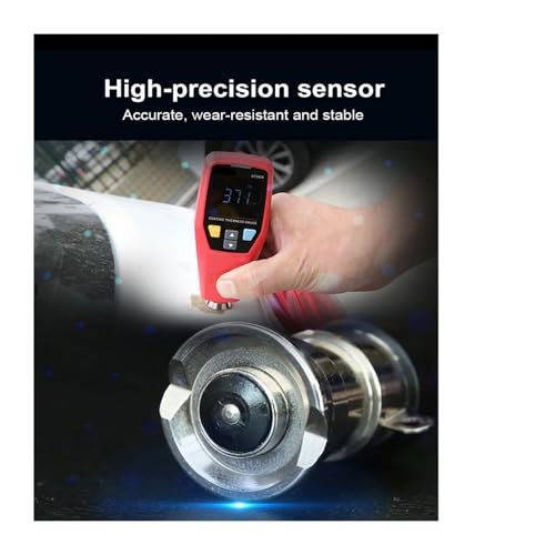 Medidor de espesor digital, calibrador de espesor de pintura, herramienta de medición automotriz 0-1750um miniatura 5
