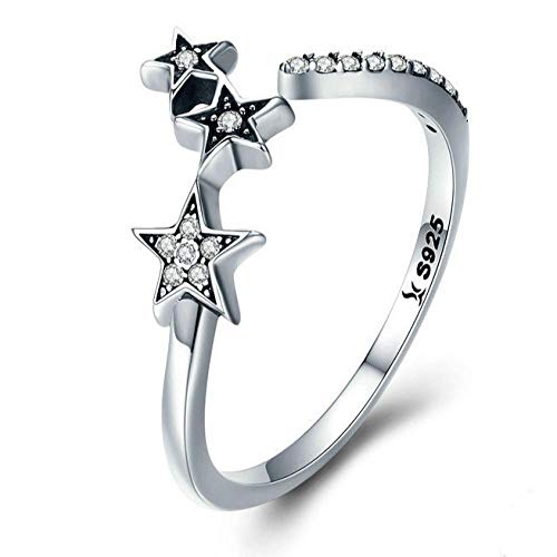 Preisvergleich Produktbild nobrand Damen Kleiner frischer Zirkon offener Ring