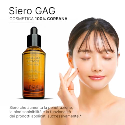 Siero Viso Cosmetica Coreana 50 ml | Booster di Idratazione e Azione Profonda | Cosmetico Antiage con Peptidi e Acidi Ialuronici | Siero Ricco di Acidi Ialuronici 100% Cosmetica Coreana BIO - 3