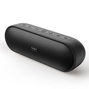 Tribit XSound Plus 2 Bluetooth Speaker, 30W, IPX7, 24H Playtime, Black