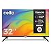 Cello C3225TZ Frameless 32 inch HD Ready Smart TV Powered by Tizen Operating System Cloud Gaming without Console - Bluetooth, HDMI, USB & Wi-Fi Connectivity Made in UK