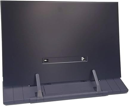 Book Stand, Reading Stand, Music Stand, Bookstand, 7 Adjustable Levels, Vision Protection, Posture, Stiff Shoulder, Movable, Meetings, Reading, Study, Tabletop, Multi-purpose, Stationery, Book Clip,