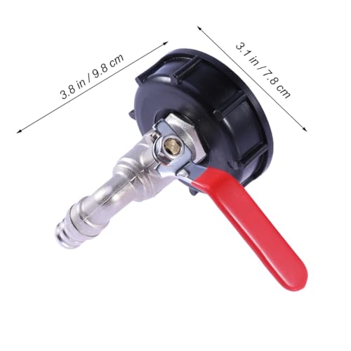 Adaptador IBC Dn50 de Latón con Conector Roscado Resistente para Tanques de Agua 3