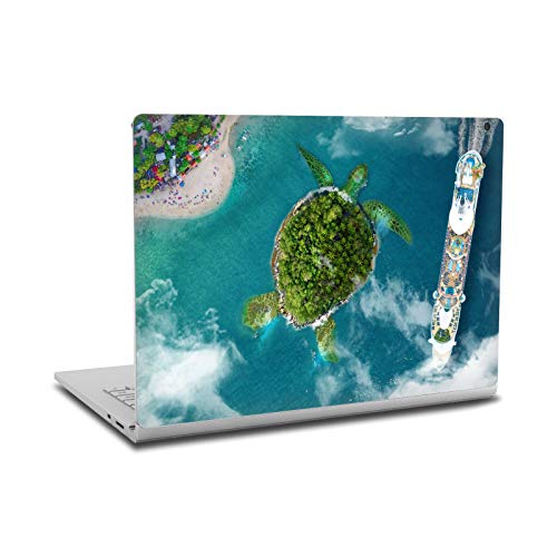 Autocollant peau Surface Book 2 vinyle couverture Dave Loblaw tortue sea