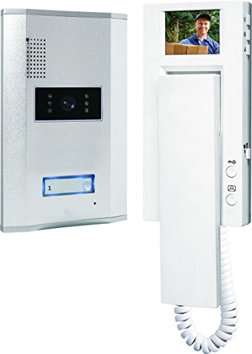 Preisvergleich Produktbild Smartwares Video-Türgegensprechanlage für 1 Teilnehmer, VD61 SW