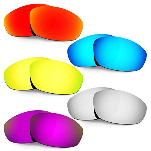 Verres Oakley Whisker rechange polarisés TAC anti-reflet haute résistance pour lunettes de soleil