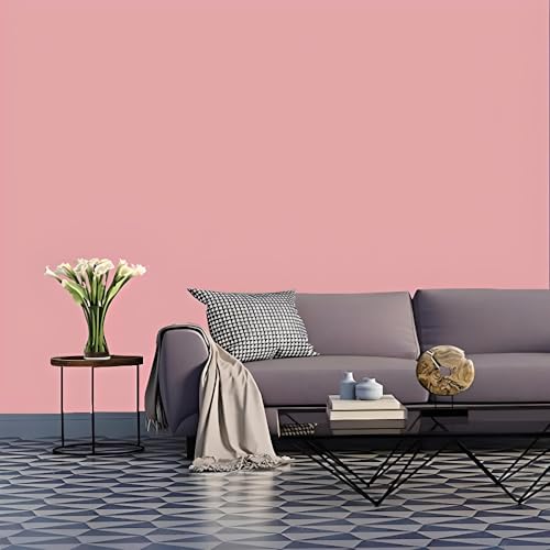 Image of JAAMSO ROYALS Light Pink Plain matt Wallpaper - Self Adhesive, Water Proof, Peel and Stick Sticker (60 CMx 100 CM, Light Pink)
