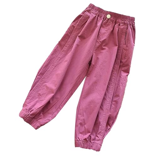 Moonker Teen Girls Baggy Wide Leg Pants Loose Elastic Waist Athletic Jogging Trousers Summer Daily Slimming