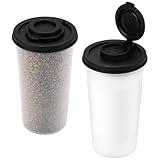 Accmor Salt and Pepper Shakers, Large Salt Shaker to go Moisture...