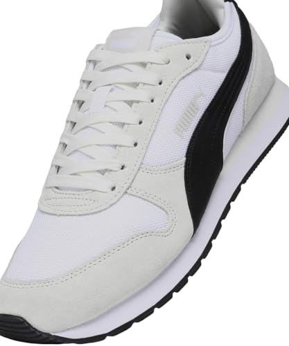 Image of Puma Unisex-Adult White-Black-Vapor Gray Sneaker