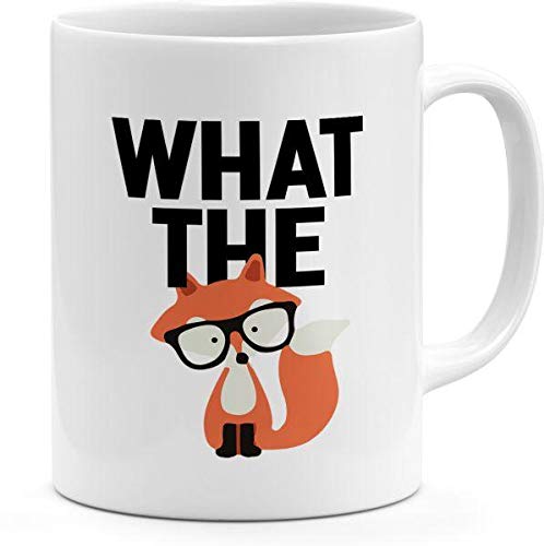 papeyoneWhat The Fox Nerdy Friend Mug