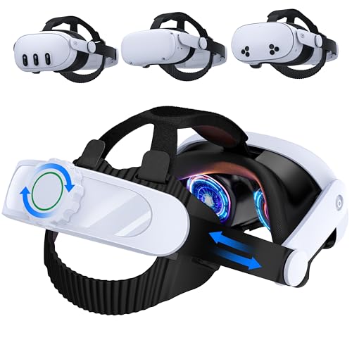 Elite Kopfband Für Oculus Quest 3 – Verstellbarer Komfort-Strap Für Langes VR-Gaming