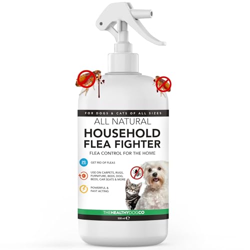 Espray Antipulgas Natural 500ml para Mascotas y Hogar