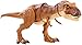 Produktbild Mattel FMY70 - Jurassic World Schleuderaction Tyrannosaurus Rex, T Rex Dinosaurier Spielzeug ab 4 Jahren