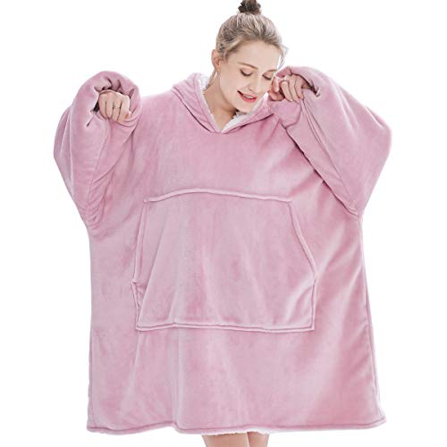 Oversized hoodie sweatshirt, origineel dekentje, superzacht, gezellig, warm, comfortabel, reuze-hoodie, geschikt voor volwassenen, mannen, vrouwen, jongeren - Image 6