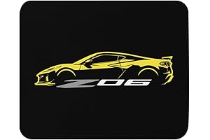 Adorn Your Workspace with the Sleek Corvette Z06 Custom Mouse Pad