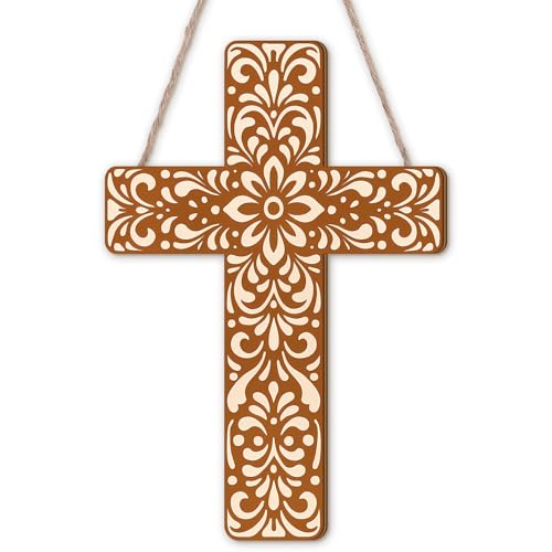 Maitys Floral Cross Wall Decor