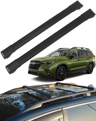 Ultra-Quiet Low-Profile Roof Rack Cross Bars for Subaru Ascent 2019-2026