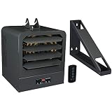 KING KB2405-3MP-P KB Platinum Heavy Duty Unit Heater w/Built-In Electronic Thermostat, 5000W / 240V / 1-3 Ph