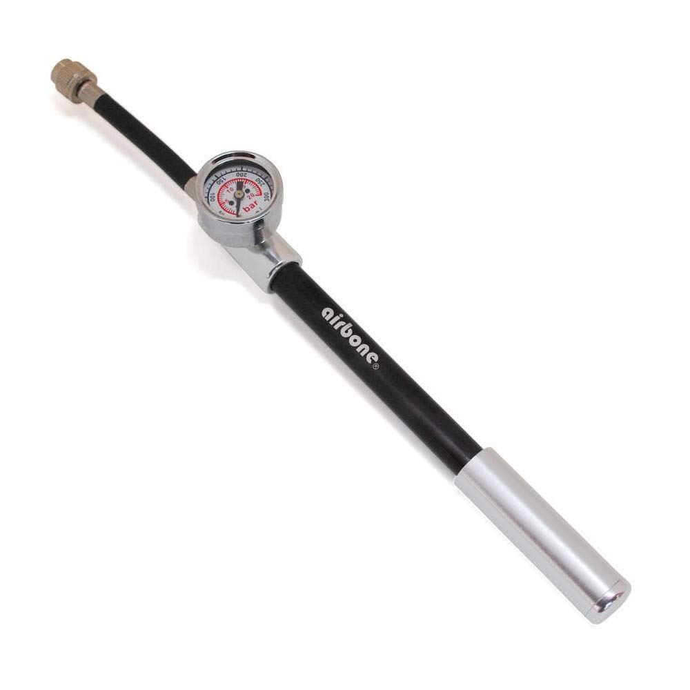 Pompa ammortizzatore Airbone Telescopique P2R de 20 bars en aluminio para inflar con precisión 2