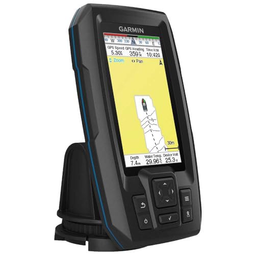 Garmin STRIKER Plus 4 Fish Finder with dual-beam Transom Transducer - Image 3