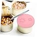 SEWOART 2pcs Silicone Can Covers Pet Food Can Sealing Lids Easy to Open Cover for Food