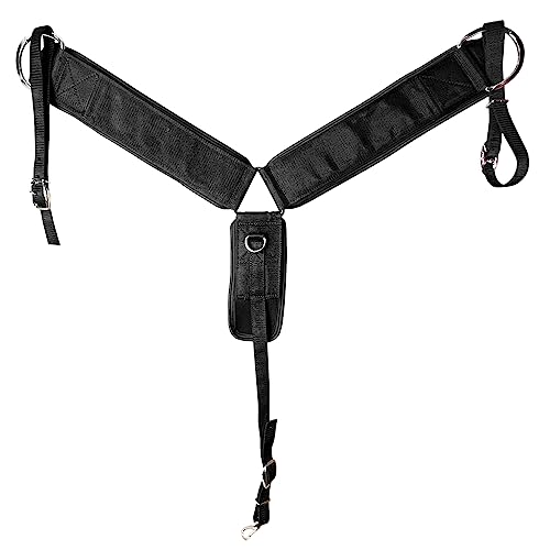 Aime Imports Western Nylon Wide Straight Breast Collar