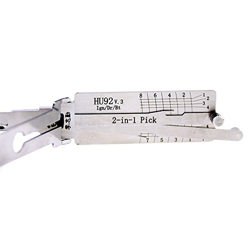 Strumento 2 In 1 LISHI HU92 V.3 Per Aprire E Decodificare Serrature Auto – Pick E Decoder Per Opel/Buick