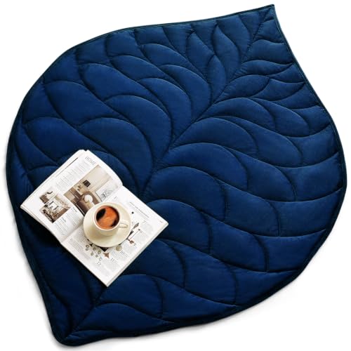 Image of Weighted Blanket for Adults 15 lbs, 60 inch x 78 inch washable Blankets, Navy Blue