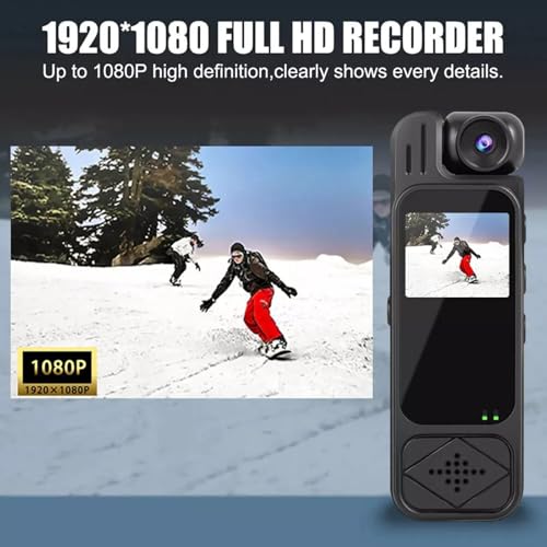 MLKOSS Cámara Mini 1080P Vídeo con Visión Nocturna miniatura 2