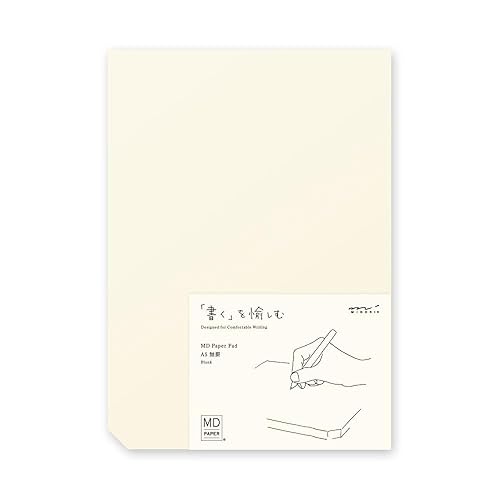 DESIGNPHIL Midori 15235006 Memo MD Paper Pad, A5, Unruled