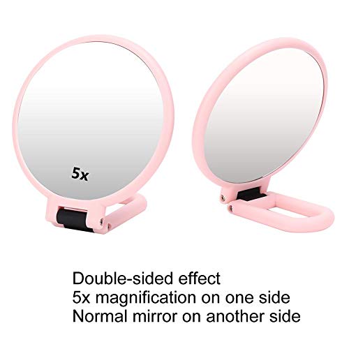 Naroote DoubleSided Magnifying Makeup Mirror, Table Top Vanity Mirror - Image 3