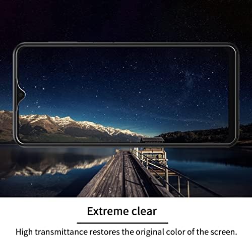 GOZOPO [3 Pack Screen Protector Compatible with Samsung Galaxy A13 4G / Galaxy A13 5G / Galaxy A12, Anti-Scratch Tempered Glass Film
