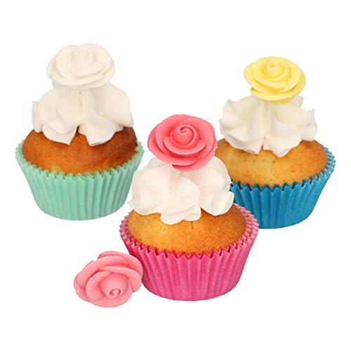 FunCakes Zucker Dekorationen Rosen Set/8