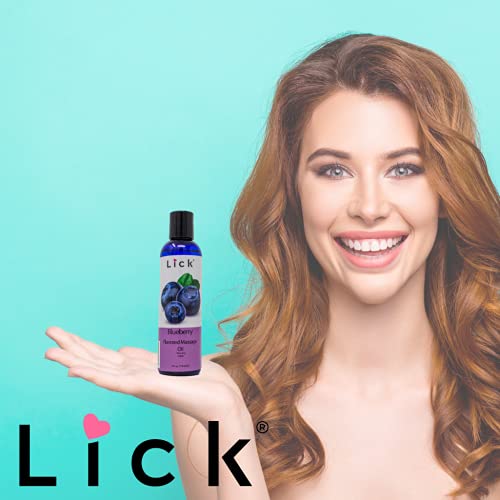 Blueberry Flavored Massage Oil For Massage Therapy - Relaxing Muscle Massage For Men And Women With Natural Vitamin E Oil With Aromatherapy Oils For Skin Use - Essential Moisturizing Body Oils 4 Oz #TOP3
