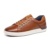 Bruno Marc Men's Casual Dress Sneakers Fashion Oxfords Skate Shoes for Men,Size 10.5,Brown-Burnished,SBFS211M