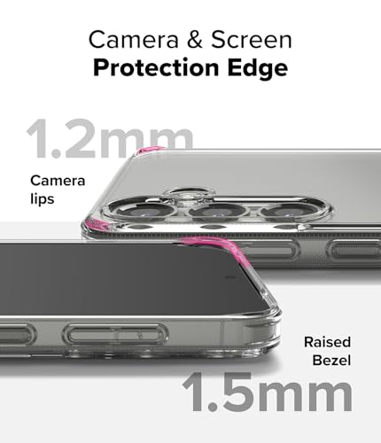 Image of Ringke Fusion Matte Compatible with Samsung Galaxy S25 Plus Case Cover Anti Fingerprint Hard Back Soft Flexible TPU Bumper Scratch Resistant Natural Form S25 Plus Back Cover - Matte Clear