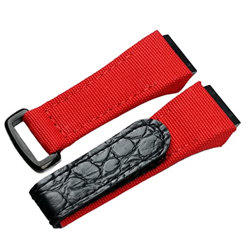 Bracelet Richard Mille 25mm nylon cuir agate pour remplacer un bracelet usé