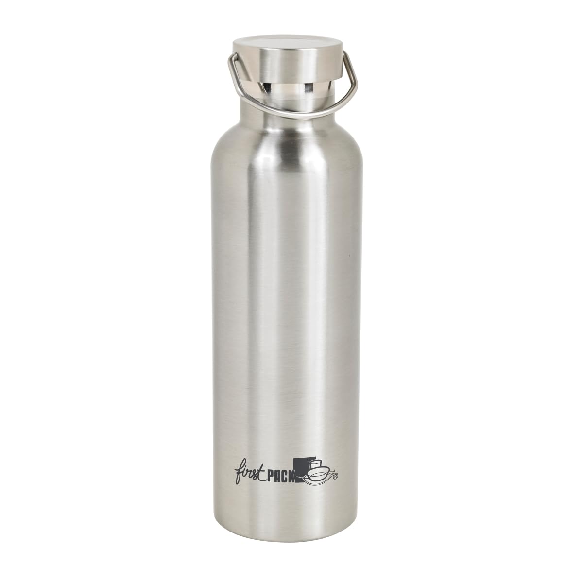 PacknWood 294IBOUTH752- Noxbottle stainless steel double wall isothermal water bottle with cap-stainless steel water bottle-thermos water bottle-termo-pogo water