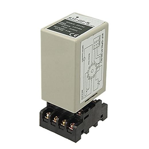 DealMux líquido de Controle de nível interruptor de bóia Menos de retransmissão, 61F-GP-N com soquete Base, 11 Pinos