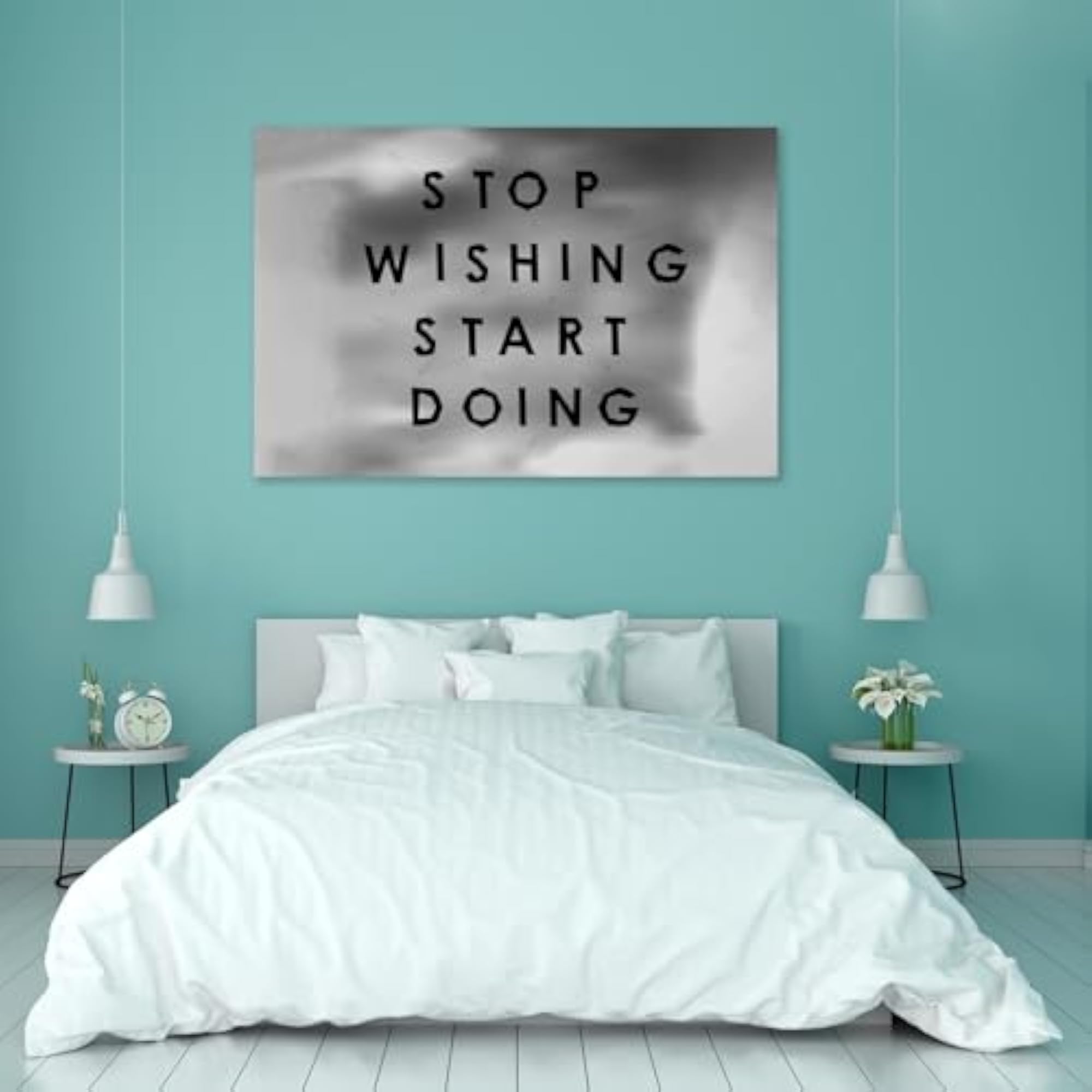 Typographical Galaxy Design D4 | Peel & Stick Vinyl Wall Sticker