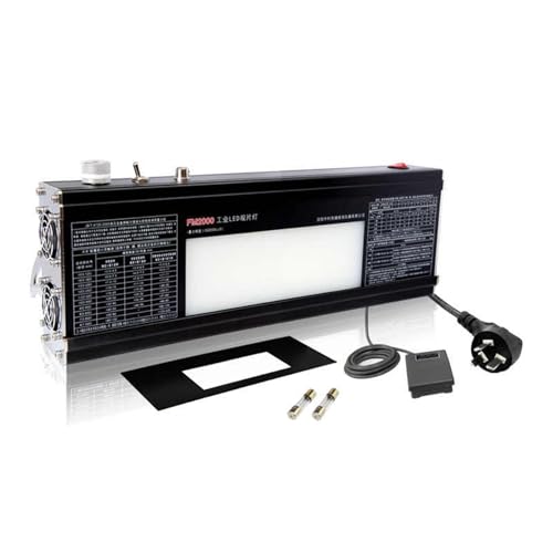 THYXGS Industrial LED Film Viewer, LED X-Ray Film Viewing Instrument, Brightness 500000 LUX/＞4.0D Observation Blackness/Observation Area 200 * 60MM, for NDT Testing