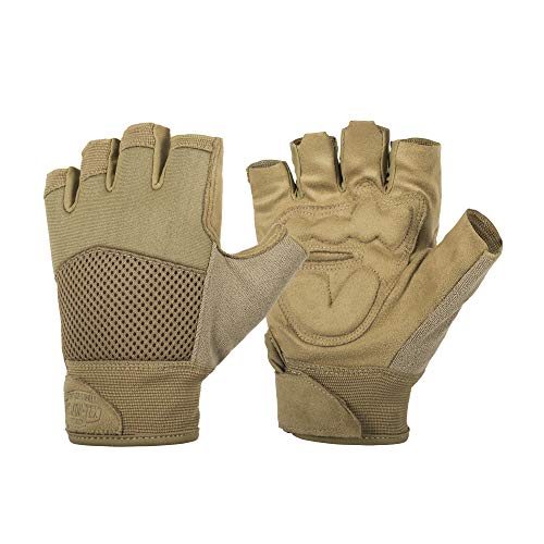 Helikon-Tex Mens Half Finger Mk2 Gloves Coyote size L