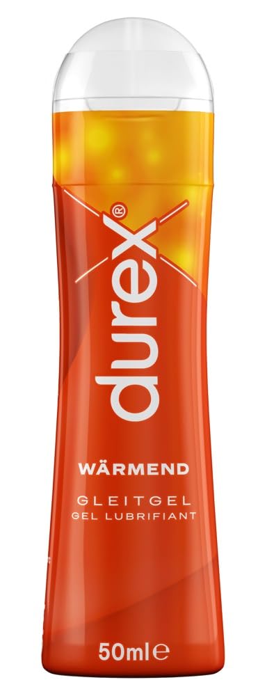 durex gleitgel warm kalt Durex Gleitgel Wärmend – 50 ml Glycerin-Basis für heißen Spaß