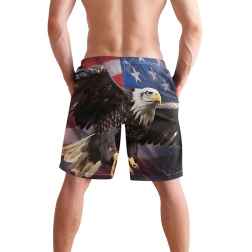 Men's Leopard Purple Print Pattern Swim Trunks Novelty Beach Shorts Quick Dry Swimming Board Trunk3