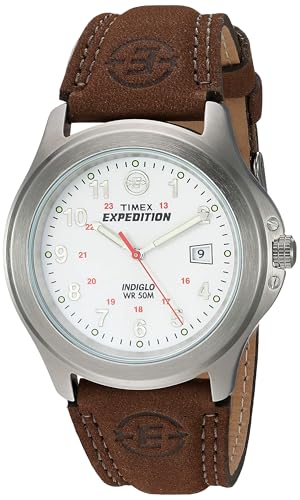 Timex Expedition Metal Field 39mm Men’s Analog Watch | Luminous Hands | 24 Hour Time | Quick Date Function | Rugged Outdoor Watch | 50M Water Resistance