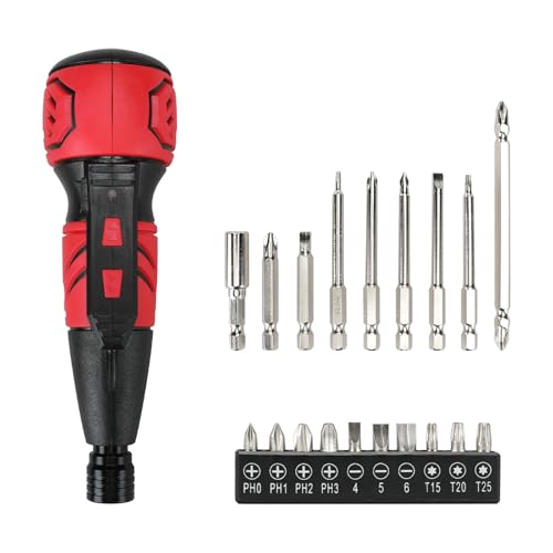 【USB充電式】KITLUCK 4V 電動ドライバー 小型 携帯 手持ち,microUSB充電, 人間工学設計, 高輝度LEDライト, 正逆転切り替え, 滑り止め, 軽量, DIY, 操作簡単, 女性/初心者, 家庭用