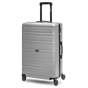 REDOLZ Mittelgroßer Hartschalen Check-in Koffer | Trolley 44 x 24 x 65 cm aus hochwertigem ABS Material | Ultra-leicht nur 3,49 kg für Damen & Herren | 4 Doppelrollen & TSA-Schloss (Essentials 08)