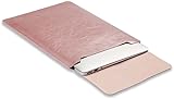 Cuero para Macbook aire:Funda de cuero como un mouse pad cuando usar el MacBook ,le dará una maravillosa sensación cuando se utiliza mouse para mover su superficie de cuero liso.